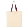 Q-Tees - Mens Qtb6000 Economical Tote With Contrast-Color Handles