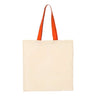 Q-Tees - Mens Qtb6000 Economical Tote With Contrast-Color Handles