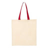 Q-Tees - Mens Qtb6000 Economical Tote With Contrast-Color Handles