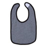 Rabbit Skins - Infants 1004 Contrast Trim Premium Jersey Bib