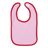 Rabbit Skins - Infants 1004 Contrast Trim Premium Jersey Bib