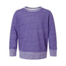 Rabbit Skins - Kids 2279 Harborside MÃ©lange French Terry Long Sleeve With Elbow Patches