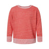 Rabbit Skins - Kids 2279 Harborside MÃ©lange French Terry Long Sleeve With Elbow Patches