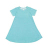 Rabbit Skins - Girls 2679 Harborside MÃ©lange French Terry Twirl Dress