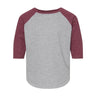 Rabbit Skins - Infants 3330 Baseball Fine Jersey Three-Quarter Sleeve Tee