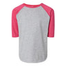 Rabbit Skins - Infants 3330 Baseball Fine Jersey Three-Quarter Sleeve Tee