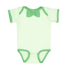 Rabbit Skins - Infants 4407 Rib Bow Tie Bodysuit