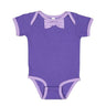 Rabbit Skins - Infants 4407 Rib Bow Tie Bodysuit