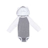 Rabbit Skins - Infants 4418 Fine Jersey Character Hooded Long Sleeve Bodysuit With Ears