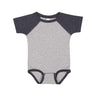 Rabbit Skins - Infants 4430 Baseball Fine Jersey Bodysuit