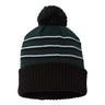 Richardson - Mens 134 Stripe Pom Cuffed Beanie