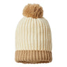 Richardson - Mens 143R Chunky Cable With Cuff & Pom Beanie