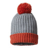 Richardson - Mens 143R Chunky Cable With Cuff & Pom Beanie