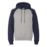Russell Athletic - Mens 693Hbm Dri Power Colorblock Raglan Hooded Sweatshirt