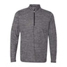 Russell Athletic - Mens Qz7Eam Striated Quarter-Zip Pullover