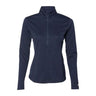 Russell Athletic - Womens Qz7Eax Striated Quarter-Zip Pullover