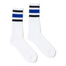 Socco - Mens Sc100 Usa-Made Striped Crew Socks