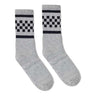 Socco - Mens Sc300 Usa-Made Checkered Crew Socks