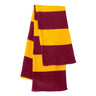 Sportsman - Mens Sp02 Rugby-Striped Knit Scarf