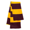 Sportsman - Mens Sp02 Rugby-Striped Knit Scarf