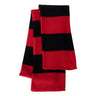 Sportsman - Mens Sp02 Rugby-Striped Knit Scarf