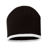 Sportsman - Mens Sp09 8" Bottom-Striped Knit Beanie