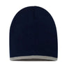 Sportsman - Mens Sp09 8" Bottom-Striped Knit Beanie