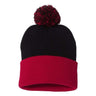 Sportsman - Mens Sp15 Pom-Pom 12" Knit Beanie
