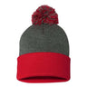 Sportsman - Mens Sp15 Pom-Pom 12" Knit Beanie