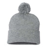 Sportsman - Mens Sp15 Pom-Pom 12" Knit Beanie