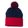 Sportsman - Mens Sp15 Pom-Pom 12" Knit Beanie