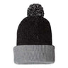 Sportsman - Mens Sp70 12" Knit Speckled Pom-Pom Beanie