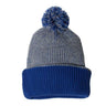 Sportsman - Mens Sp70 12" Knit Speckled Pom-Pom Beanie