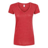 Tultex - Womens 244 Poly-Rich V-Neck T-Shirt