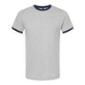 Tultex - Mens 246 Unisex Fine Jersey Ringer T-Shirt