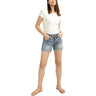 Silver Jeans - Womens Boyfriend Mid Rise Shorts