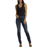 Silver Jeans - Womens Suki Straight Curvy Fit Mid Rise Jeans