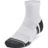 Under Armour - Unisex-Adult Performance Tech 3Pk Qtr Socks