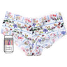 Hanky Panky - Womens Cotton Print Wrapped Boyshorts