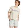 Life Is Good - Womens Fineline Hibiscus Row Short Sleeve T-Shirt