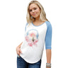 Miller Cinch and Cruel - Womens 3/4 Sleeve Raglan 6/20
