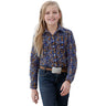 Miller Cinch and Cruel - Girls L/S Print Western 11/22