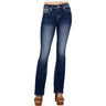 Miss Me - Womens Mid-Rise Boot Jeans