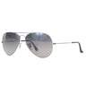 Ray-Ban - RB3025 Sunglasses Gunmetal Crystal Polar Blue Grad.Gray 004/78