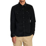 RVCA - Mens Freeman Cord Long Sleeve Shirt