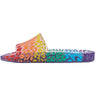 Melissa - Womens Beach Slide 3Db Rainbow Sandal