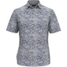 Van Heusen - Mens Essential Camo Woven Short Sleeve Button Up Top