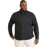 Van Heusen - Mens Essential Solid Woven Long Sleeve Button Up Top