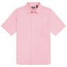Van Heusen - Mens Essential Woven Solid Short Sleeve Button Up Top