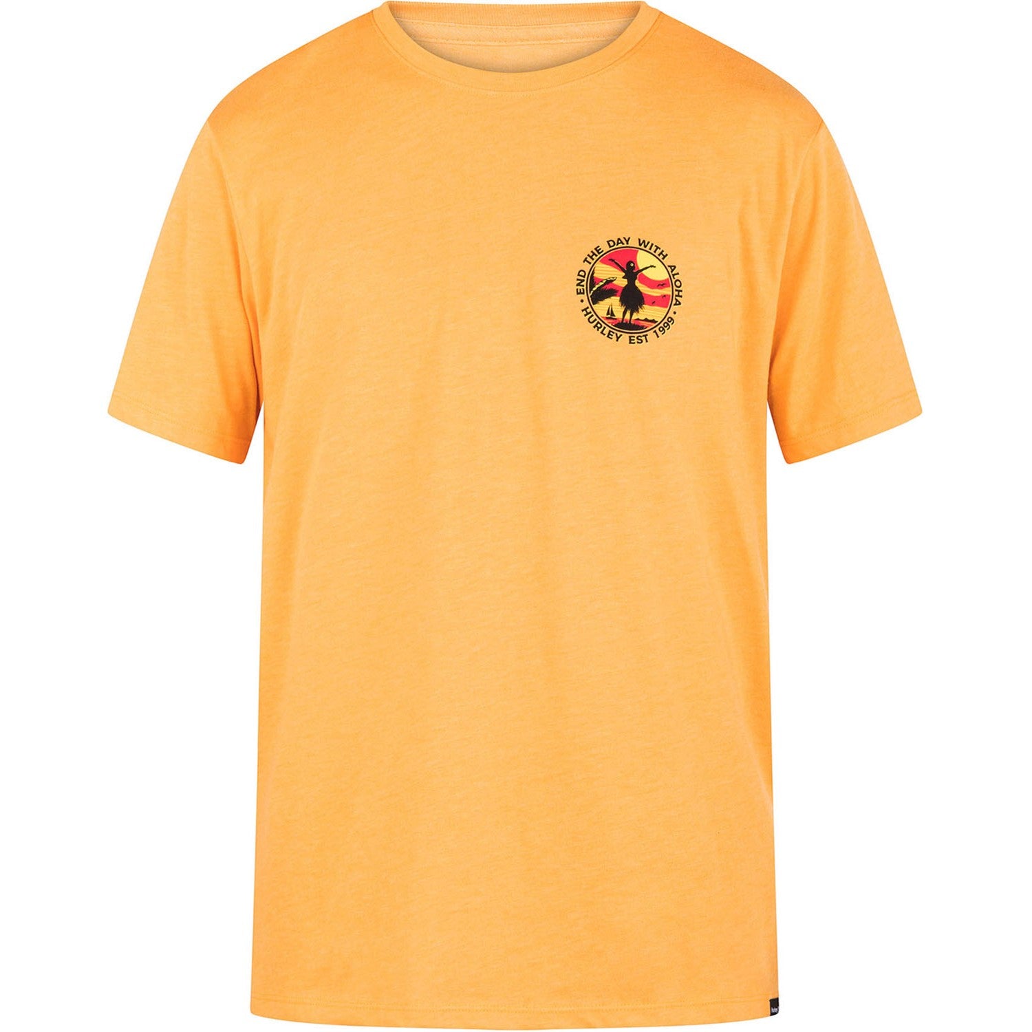 Hurley Men's Everyday End Of Days T-Shirt in Orange - Size Medium Hurley Men's Everyday End Of Days T-Shirt in Orange - Size Medium